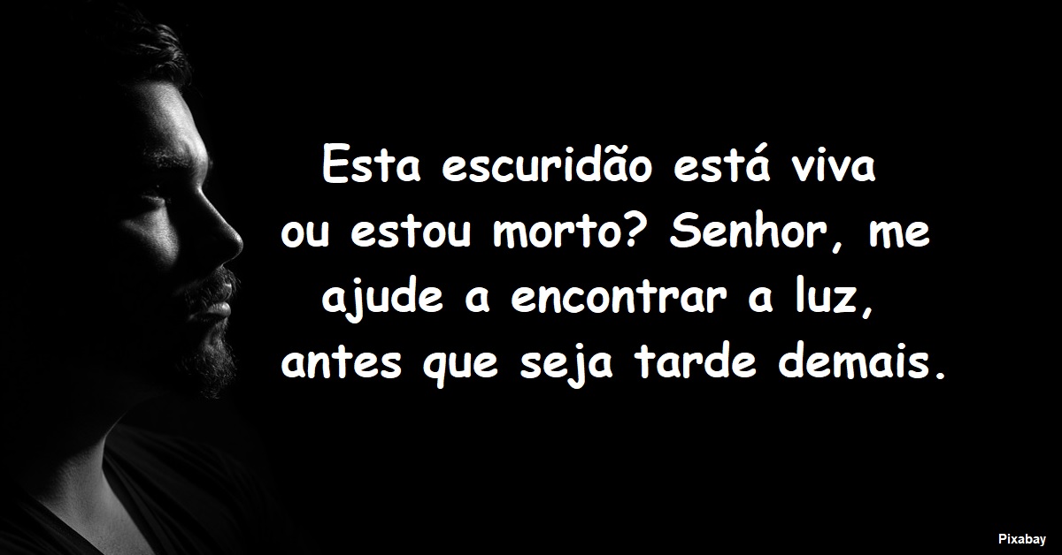 Pensamentos de uma pessoa nos 3 dias de escuridão (aqueles sem a luz de Deus) - LynL