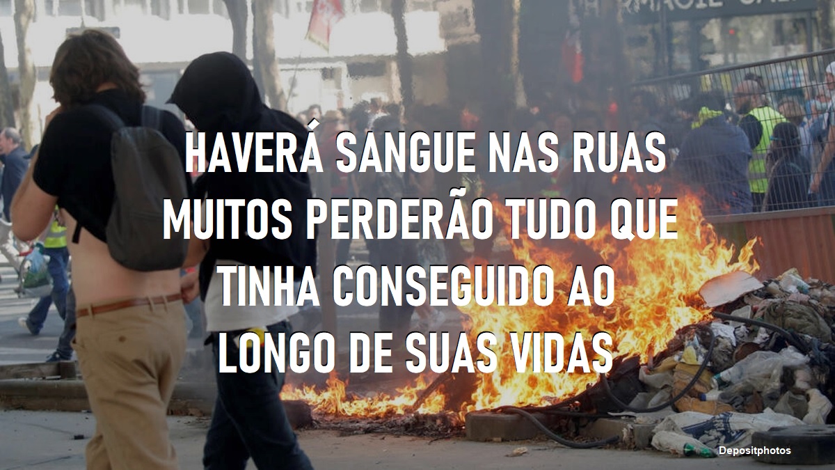 A TEMPESTADE ECONÔMICA ESTÁ CHEGANDO, AGITAÇÃO CIVIL QUE LEVA A MOTIM NAS RUAS - Serva do Altíssimo