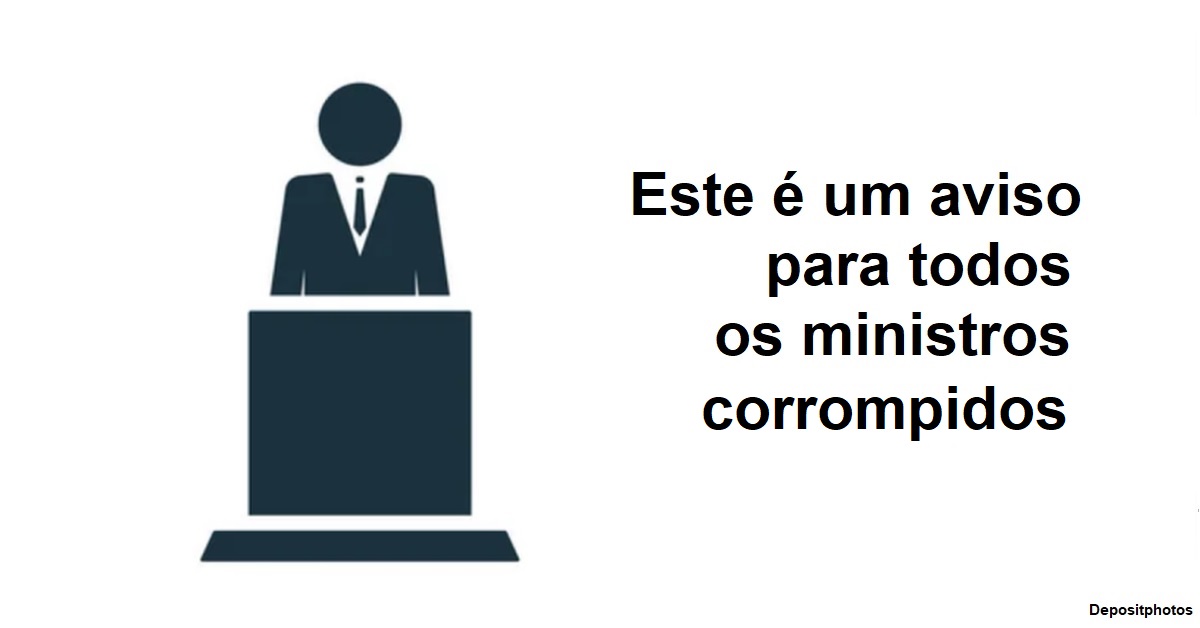 Este é um aviso para todos os ministros corrompidos - Whitney Eslick Manuel