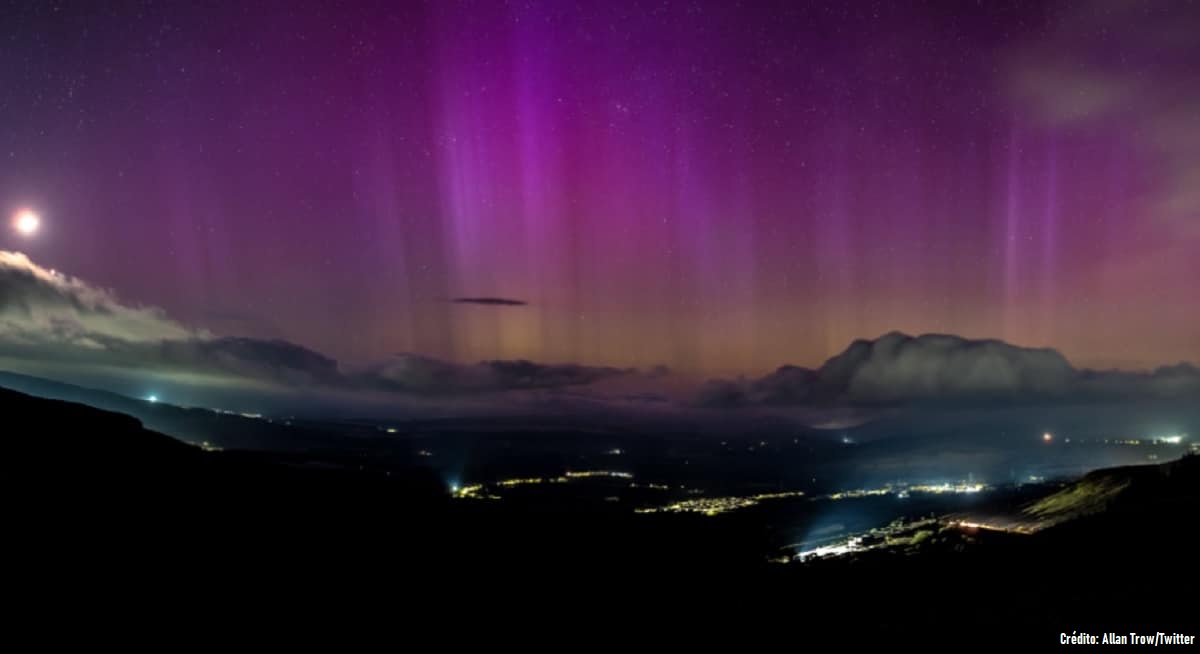 Forte tempestade solar promove show de auroras ao redor do mundo