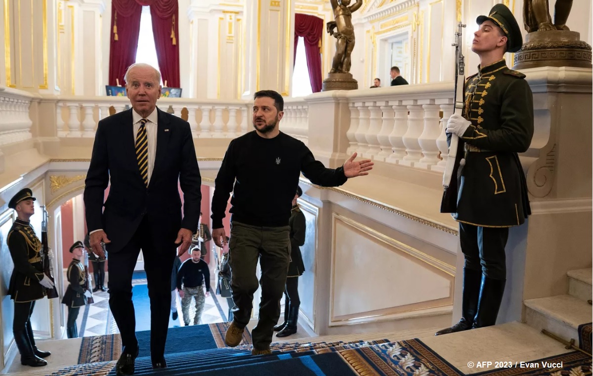 Visita de Biden a Kiev é um sinal para a Rússia de que Washington não vai parar, segundo analista