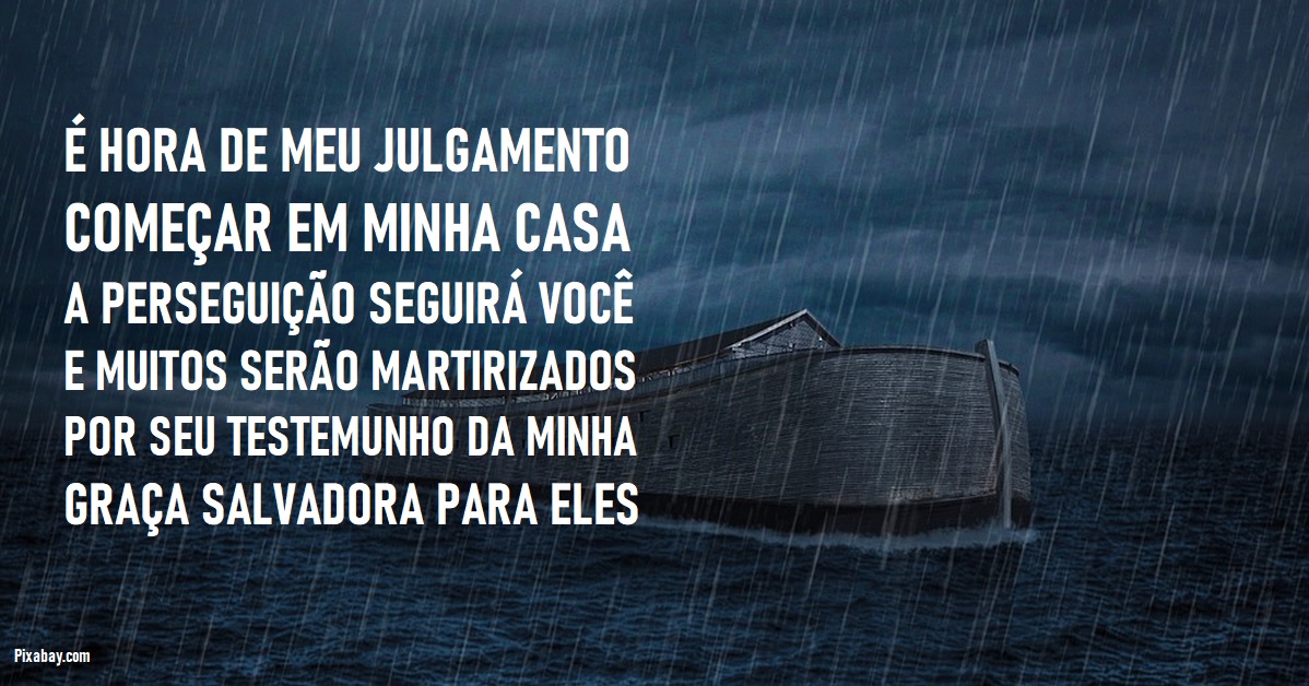 O coração de Deus dói como no dia em que ele fechou e selou a porta da arca - Steve Holmes