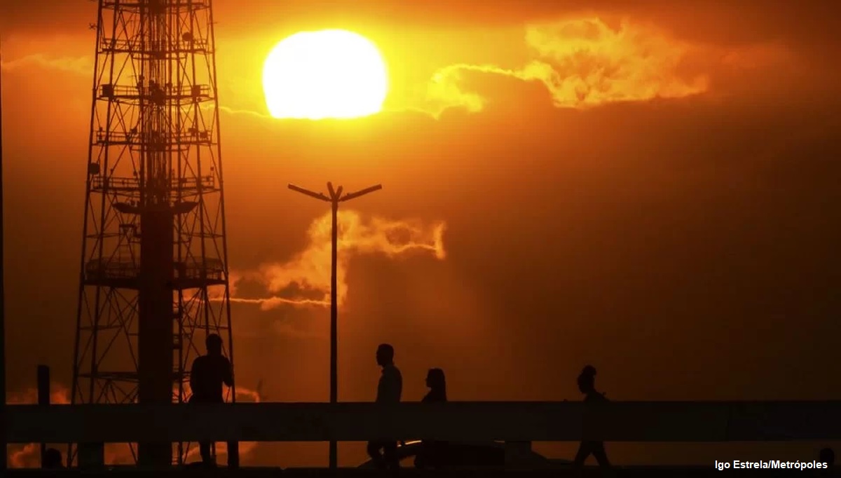 Brasil terá onda de calor extremo com até 45ºC e ‘risco à vida’