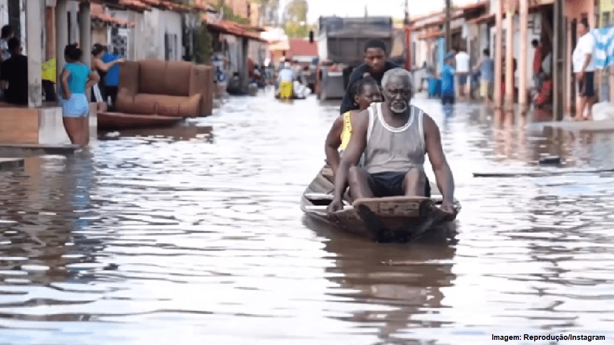 Chuva destrói acesso a povoados no Maranhão e atinge 1600 famílias no Pará