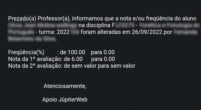 usp denuncia usp tira nota estudantes 27092022171818008