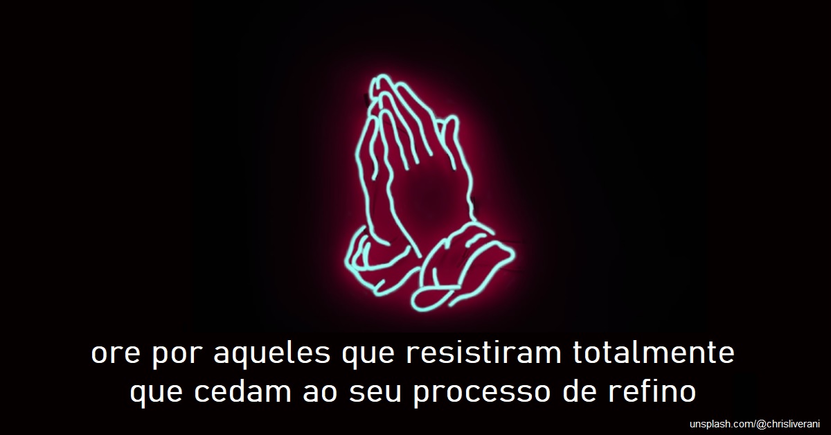 AGORA COMEÇA O TEMPO DE REFINAR OS DE DIFÍCIL ALCANCE - Whitney E. Manuel