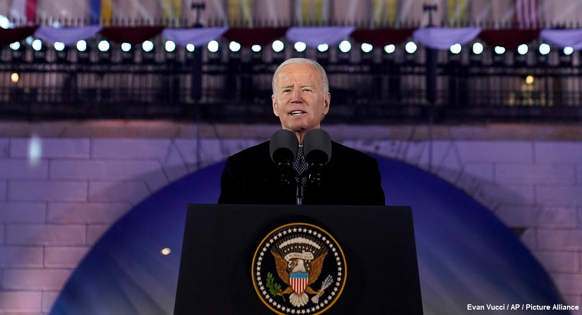 "Ucrânia jamais será uma vitória para a Rússia", diz Biden