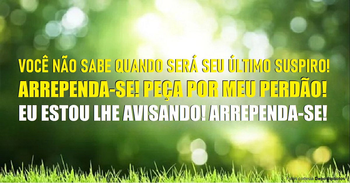 A Grama Secou - Serva do SENHOR Deus Todo-Poderoso do Brasil