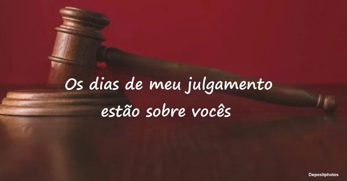 O julgamento de Deus antes da Tribulação - Steve Holmes