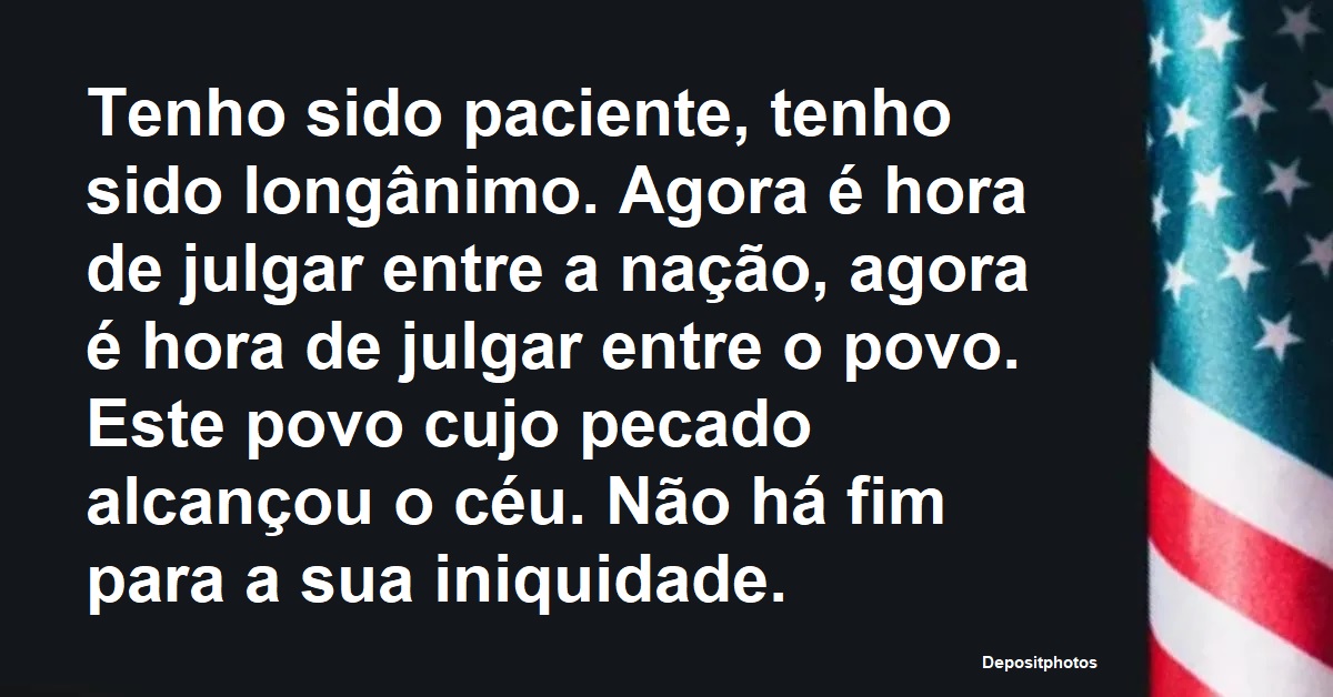 Pois este é um momento peculiar para um povo peculiar - R