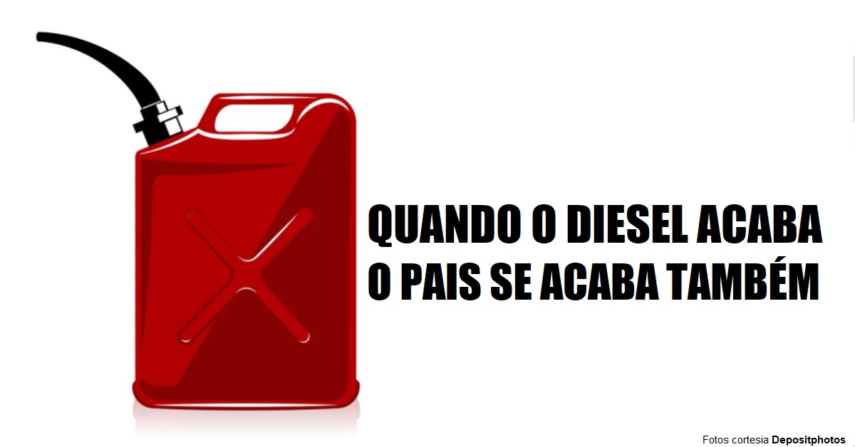 Sonho com a Gangue do Combustível  em 2021. O estoque de diesel esta baixo - Scott