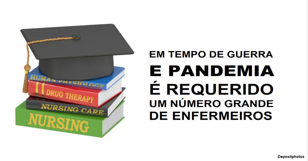 Aumento da demanda por enfermeiros do país -  Anno.Domini.144K